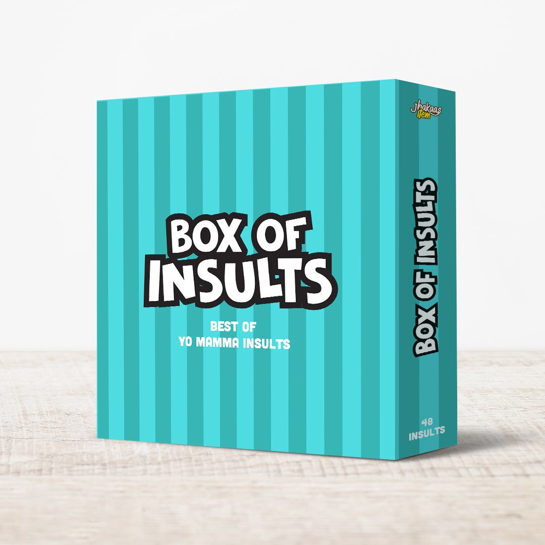 Box of Yo Momma Insults - Funny Gag Gift