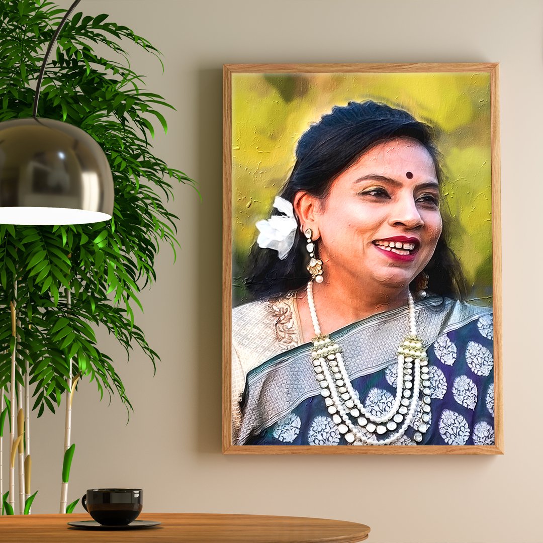 Photo to Digital Painting gift a personalized painting to your loved one