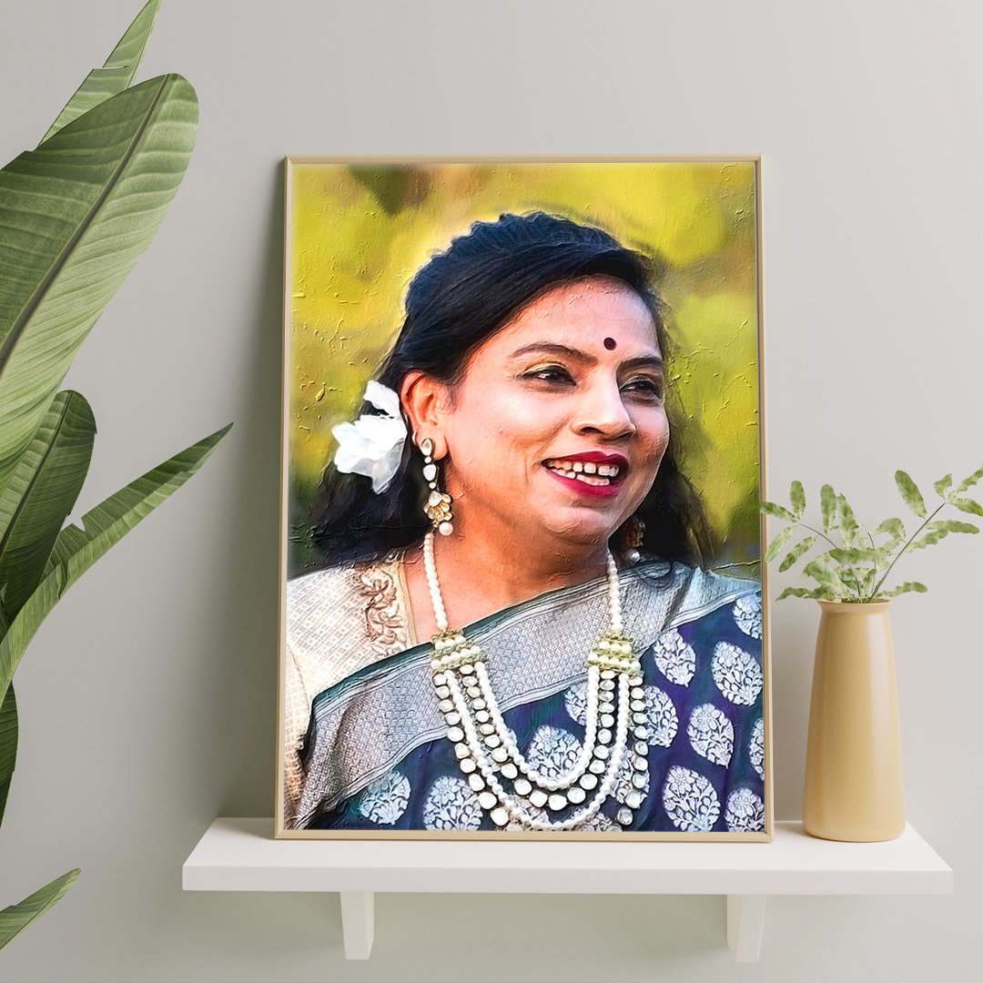 Photo to Digital Painting gift a personalized painting to your loved one