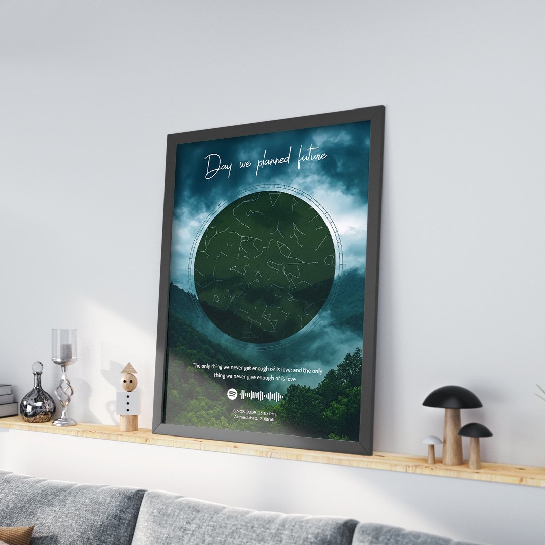 Starmap the best gift for birthday or anniversary for the loving person