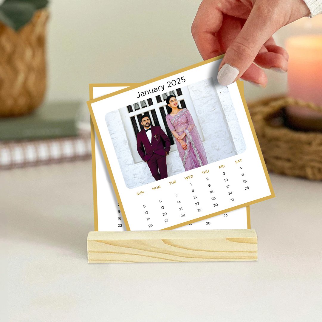 Square Calendar Personalized Photo