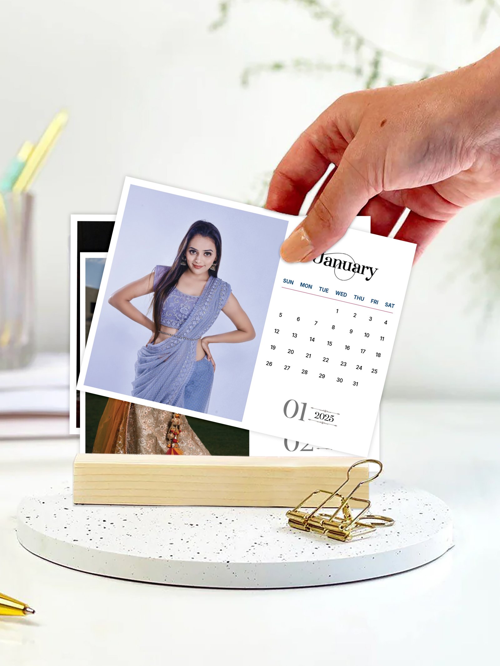 The Slate Calendar Personalized Memory Calendar