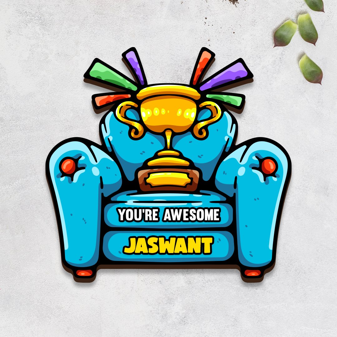 You are Awesome wooden customized name photo fridge magnets